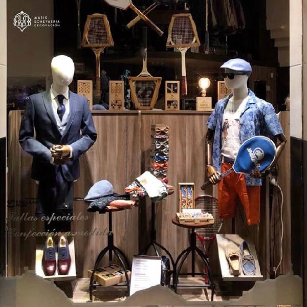 Escaparate y Decoracion Comercial Mario Echevarria: Moda-ALDABALDETREKU - Donostia